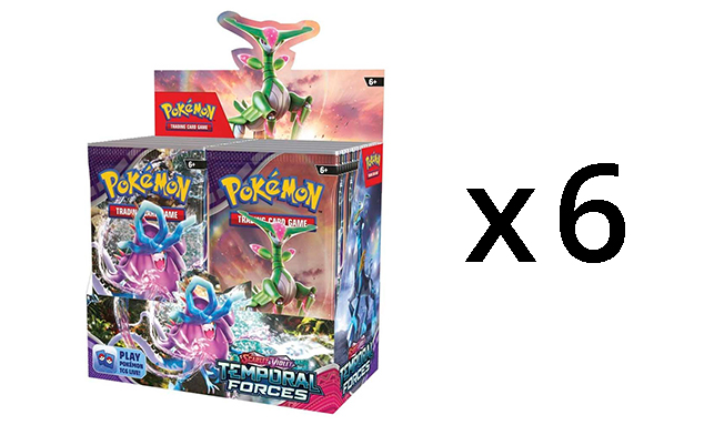 ポケモンbox 6箱　SV ポケモン - ポケモンカード バイオレットex 空箱 6箱の通販 by